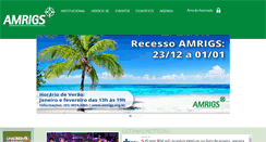Desktop Screenshot of amrigs.com.br