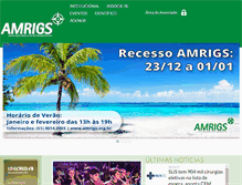 Tablet Screenshot of amrigs.org.br